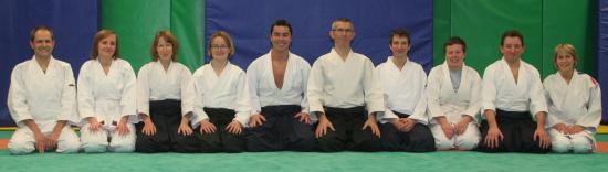 L'equipe d'aikidokas du 08 janvier 2010